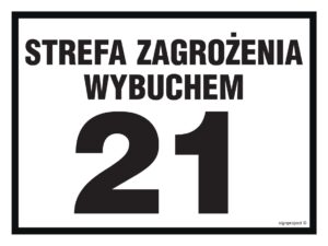 NB023 Strefa zagrożenia wybuchem 21