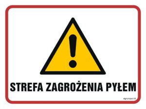 NB024 Strefa zagrożenia pyłem