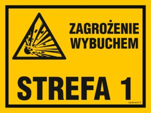 NB042 Zagrożenie wybuchem strefa 1