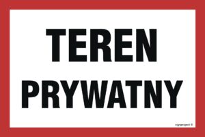 NC032 Teren prywatny