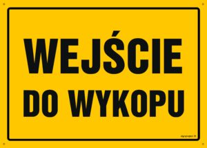 OA097 Wejście do wykopu