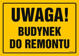 OA123 Uwaga! Budynek do remontu
