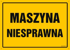 OA133 Maszyna niesprawna