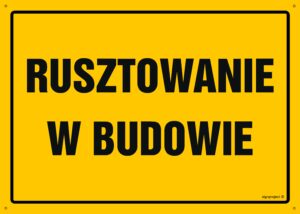 OA173 Rusztowanie w budowie