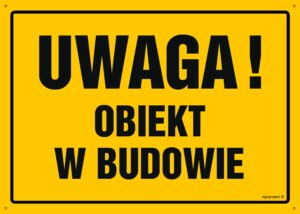 OA207 Uwaga! Obiekt w budowie