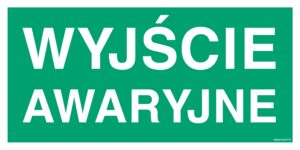 AC006 Wyjście awaryjne