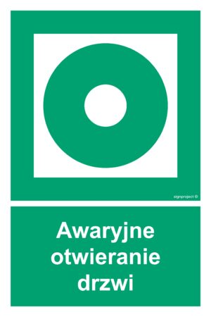 AC084 Awaryjne otwieranie drzwi