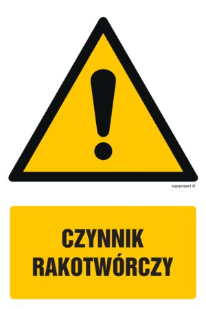 GF004 Czynnik rakotwórczy - 9 naklejek