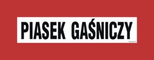BC103 Piasek gaśniczy