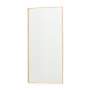 Lustro pełnej długości, 620x1220 mm, rama brzoza