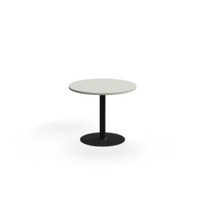 Stół VERTICUS, Ø900x720 mm, jasnoszary/czarny