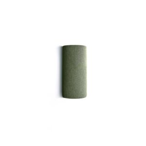 Panel akustyczny POLY, półcylinder, Ø280x500 mm, ścienny, zielony