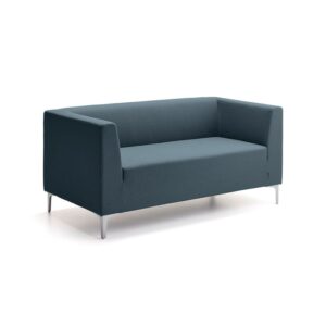 Sofa 2-osobowa CASUAL, tkanina CURA, granatowy