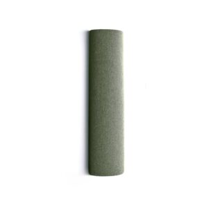 Panel akustyczny POLY, półcylinder, Ø280x1000 mm, ścienny, zielony