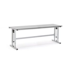 Stół roboczy z regulacją wysokości MOTION, elektryczny, 400 kg, 2500x800 mm
