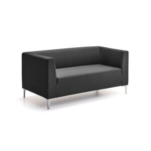 Sofa 2-osobowa CASUAL, tkanina ETNA, antracyt