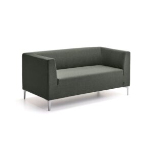 Sofa 2-osobowa CASUAL, tkanina ETNA, ciemnozielony