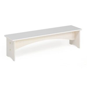 Ławka SIGGE, 1200x300x300 mm, jasnoszary