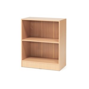 Regał biurowy FLEXUS, 925x760x415 mm, laminat, buk