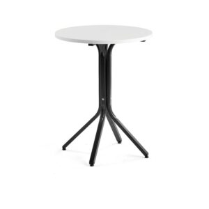 Stół VARIOUS, Ø700x900 mm, czarny, biały