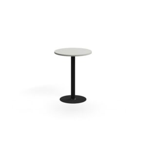 Stół barowy VERTICUS, Ø700x900 mm, jasnoszary/czarny