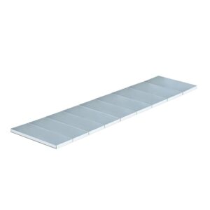 Półka TOUGH, blacha stalowa, 2700x600 mm