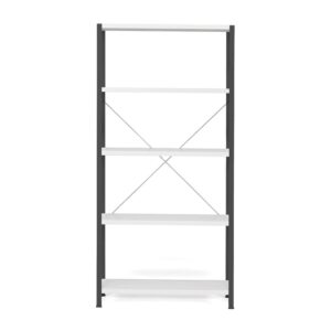 Regał IDEAL, moduł podstawowy, 1970x1010x400 mm, ciemnoszary