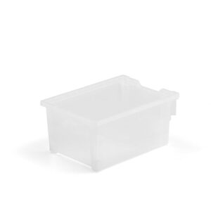 Taca plastikowa, 427x312x150 mm, przezroczysty