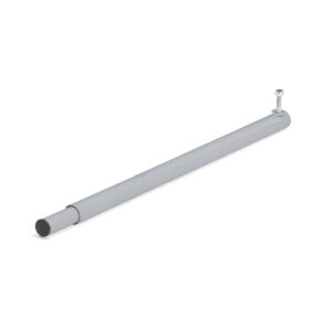 Regulowane nogi do stołu BORÅS + SONITUS, 720-900 mm, szary aluminium