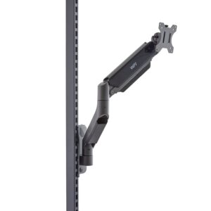 Uchwyt na monitor do stołu roboczego ROBUST/SOLID/VERVE, regulowane ramię, sprężyna gazowa, 15 kg