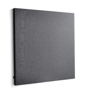 Panel akustyczny POLY, kwadratowy, 1180x1180x56 mm, ścienny, ciemnoszary