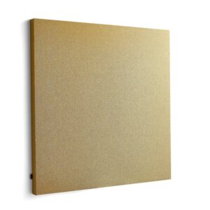 Panel akustyczny POLY, kwadratowy, 1180x1180x56 mm, ścienny, żółty