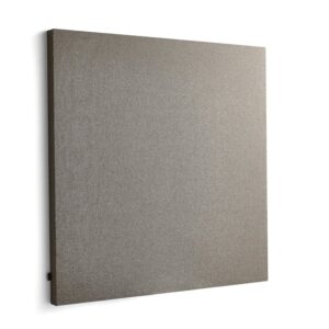 Panel akustyczny POLY, kwadratowy, 1180x1180x56 mm, ścienny, brązowy
