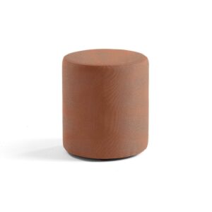 Siedzisko CASUAL, Ø 440 mm, tkanina CURA, miedziany
