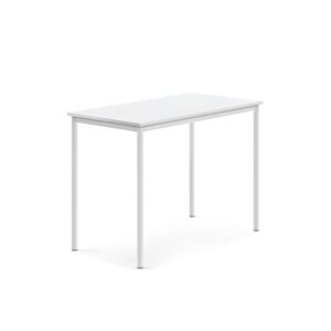Stół SONITUS, 1200x700x900 mm, laminat HPL biały, biały