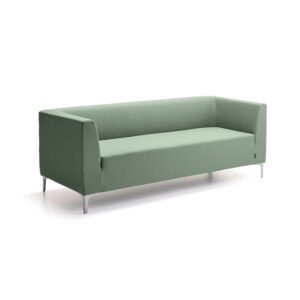 Sofa 3-osobowa CASUAL, tkanina CURA, ciemnozielony