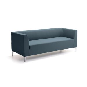 Sofa 3-osobowa CASUAL, tkanina CURA, granatowy