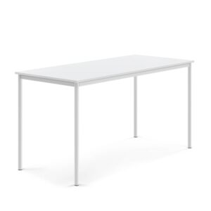 Stół BORÅS, 1800x800x900 mm, laminat biały, biały