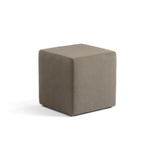 Siedzisko CASUAL, 500x500 mm, tkanina CURA, taupe