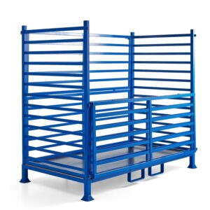 Ogrodzenie transportowe, składane, 2240x1210x1950 mm, niebieski