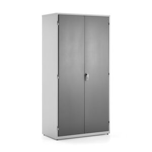 Szafa warsztatowa EXTRACT, 3 wysuwane perforowane panele, 2000x1020x540 mm, szary