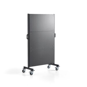 Mobilny panel narzędziowy SELECT, 1060x1830 mm, szary