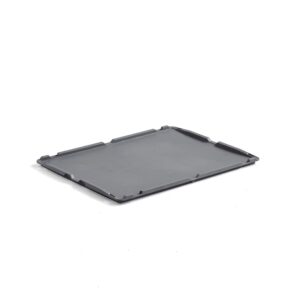 Pokrywa do pojemnika plastikowego AJ EURO, 800x600 mm
