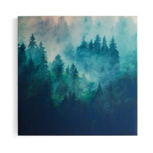 Panel akustyczny IMAGE, poranna rosa, część 1, 1200x1200 mm