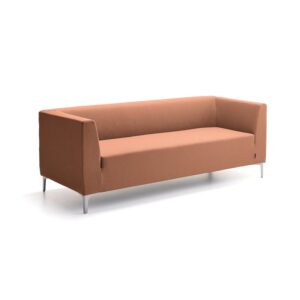 Sofa 3-osobowa CASUAL, tkanina CURA, miedziany
