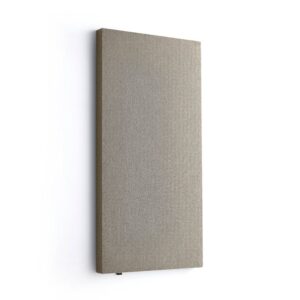 Panel akustyczny POLY, prostokątny, 600x1180x56 mm, ścienny, beżowy