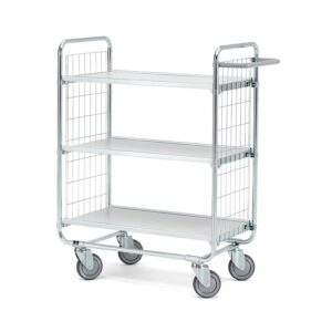 Wózek CRAFT z półkami, 3 półki, 200 kg, 750x425x1100 mm
