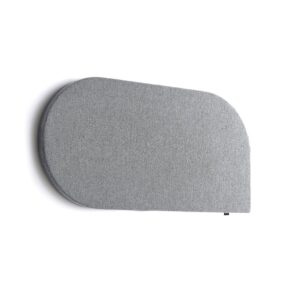 Panel akustyczny POLY, kropla, 600x1200x56 mm, ścienny, jasnoszary