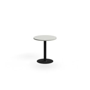 Stół VERTICUS, Ø700x720 mm, jasnoszary/czarny