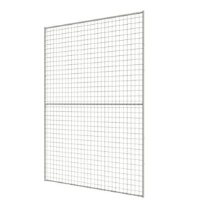 Panel z siatki do ogrodzenia X-STORE, wysokość: 2200 mm, szerokość: 1500 mm